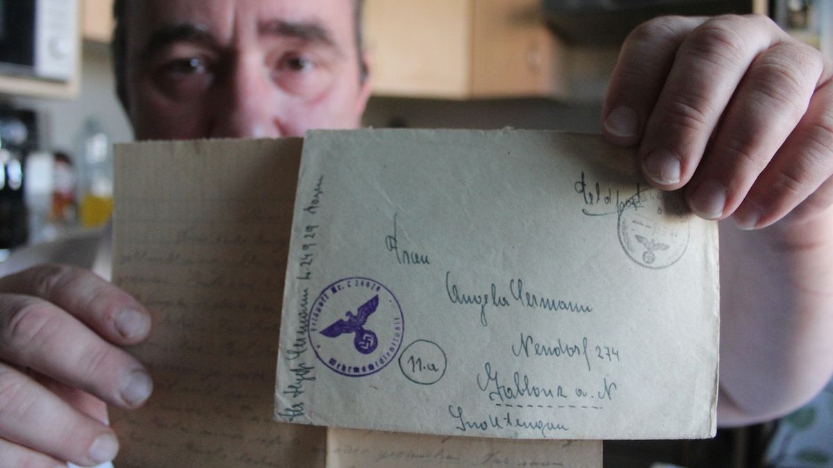 Milovník historie odkrývá díky dopisům osudy vojáka wehrmachtu